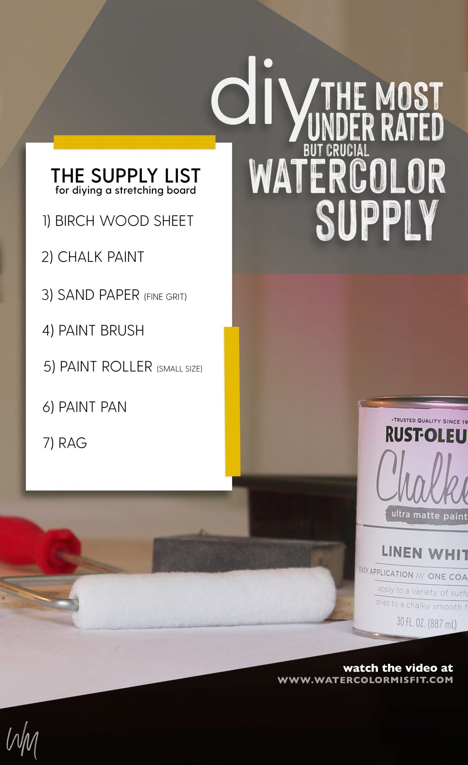 DIY The Most Under-Rated But Crucial Watercolor Supply – Watercolor Misfit