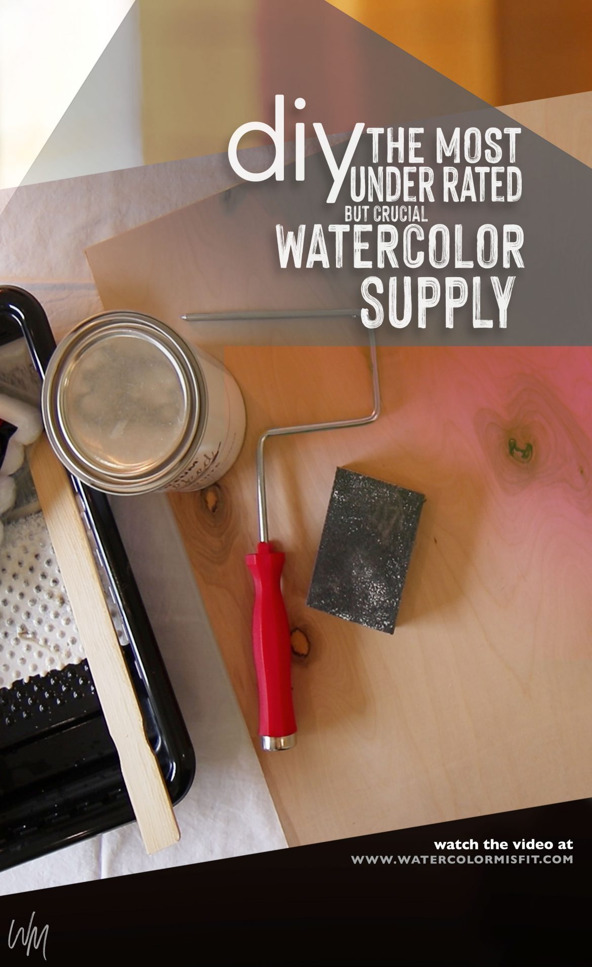 Diy The Most Under Rated But Crucial Watercolor Supply Watercolor Misfit