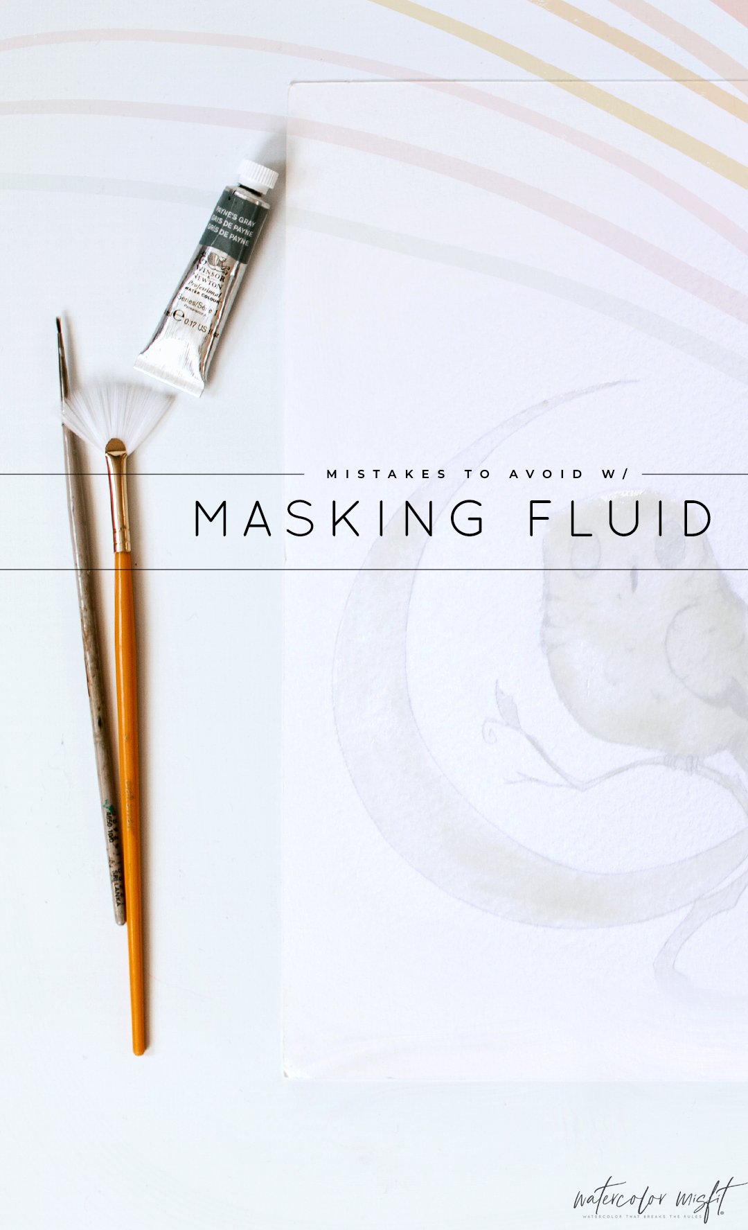 Mask Fluid Watercolor